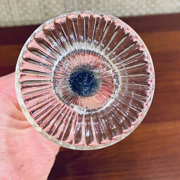 🌟HP🌟VTG 1970-80s Cobalt & Clear Blown Glass Candlesticks - Picture 10 of 10